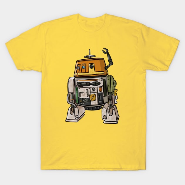 Rebel Toons Chopper T-Shirt by SpaceMomCreations